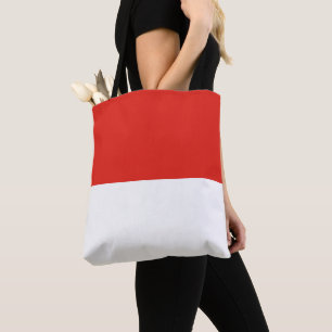 Indonesien flagga tygkasse