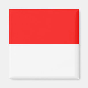 Indonesien Högkvalitativa Flagga Magnet