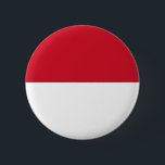 Indonesien ID, Jakarta, Flagga Knapp<br><div class="desc">Flagga Indonesien-ID, Jakarta, Jackande av arm, vapenlager, Flagga-karta</div>