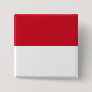 Indonesien ID, Jakarta, Flagga Knapp