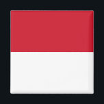 Indonesien (Indonesien) Flagga Magnet<br><div class="desc">Anpassade World Flagga Products ( i världen) - Lägg gärna till din egen text.</div>