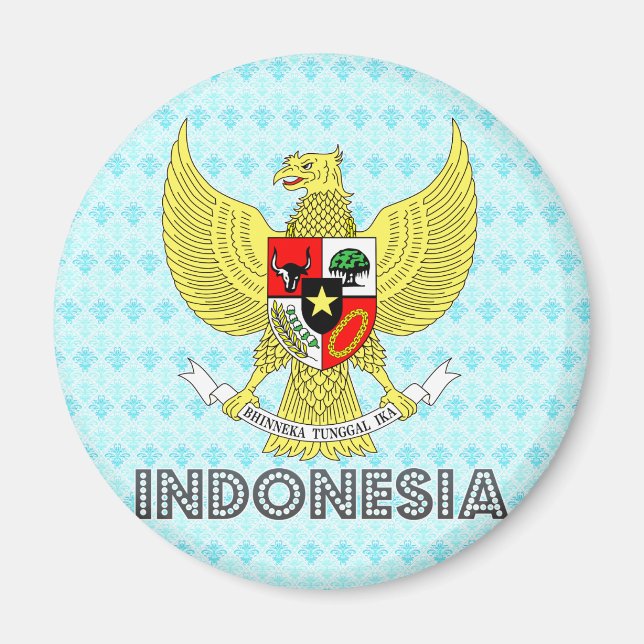 Indonesien Jackar Arm Magnet (Framsidan)