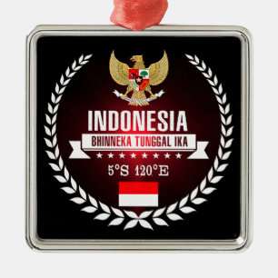 Indonesien Julgransprydnad Metall