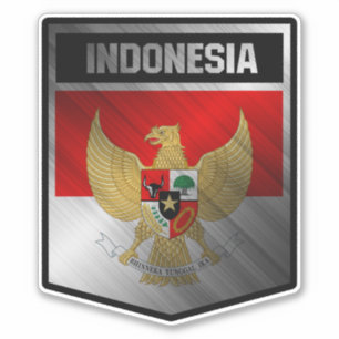 Indonesien Klistermärken