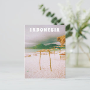 Indonesien Lombok Tropiskt Paradis Tryck  Helg Vykort