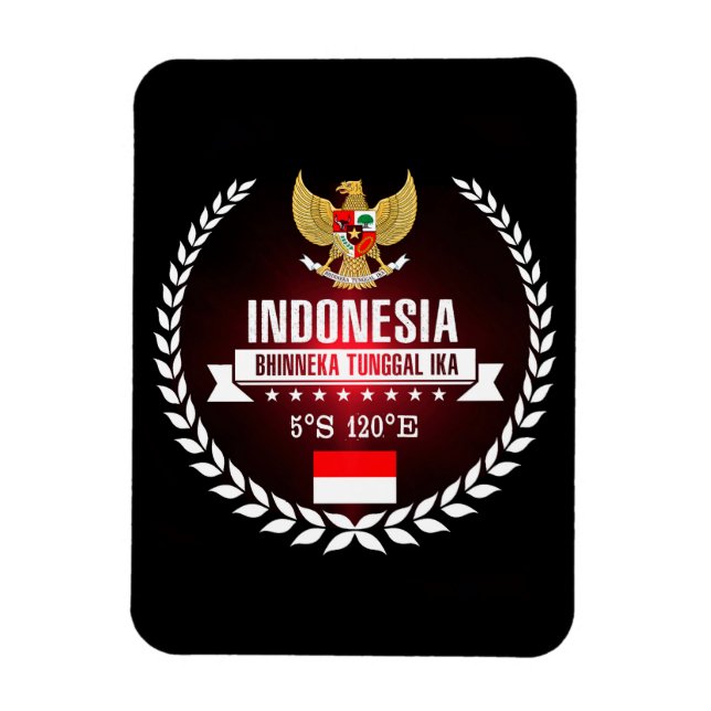 Indonesien Magnet (Vertikal)