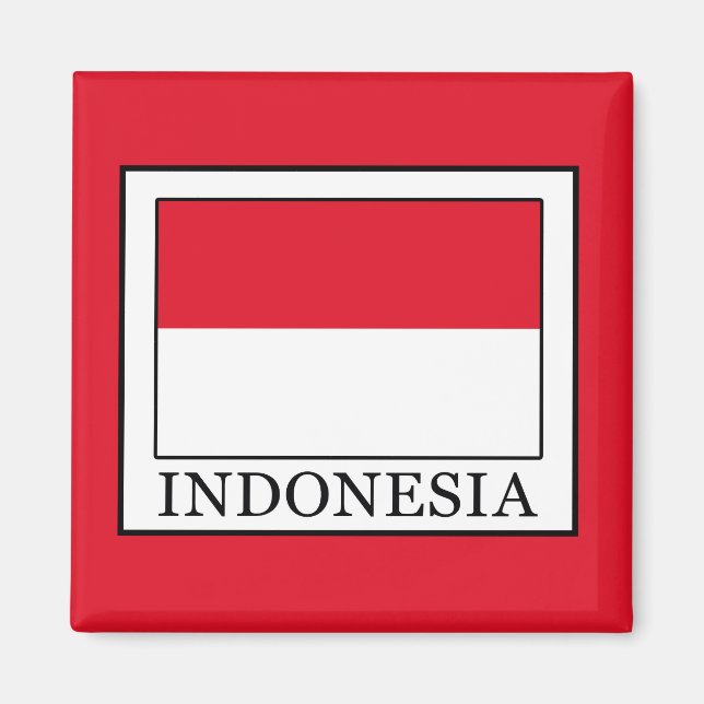 Indonesien Magnet (Framsidan)