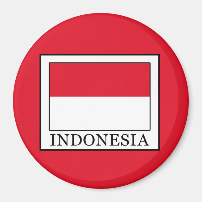 Indonesien Magnet (Framsidan)