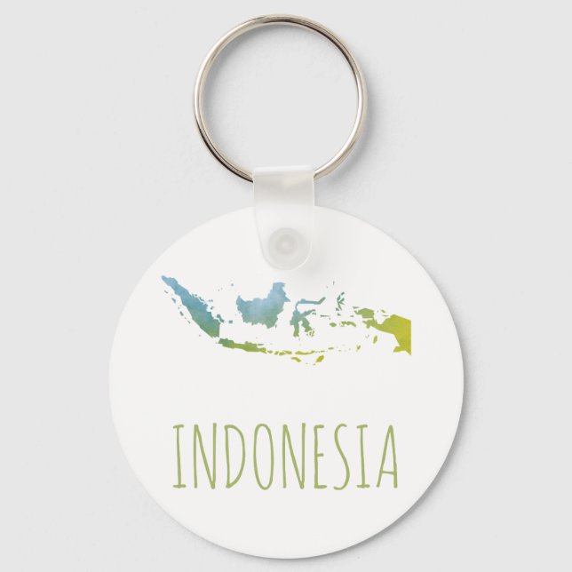 Indonesien Nyckelring (Framsida)