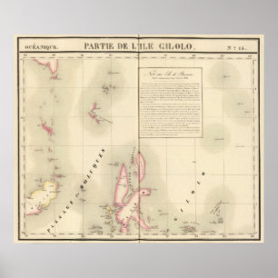 Indonesien Oceanien nr 15 Poster