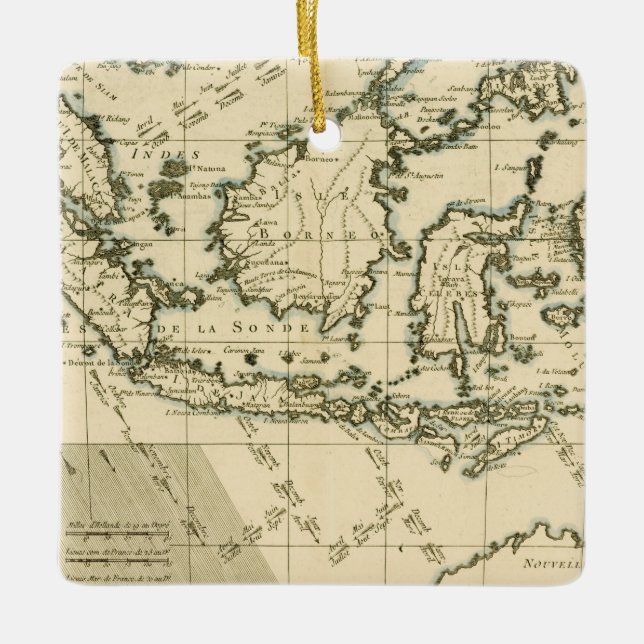 Indonesien och Filippinerna Julgransprydnad Keramik (Framsida)