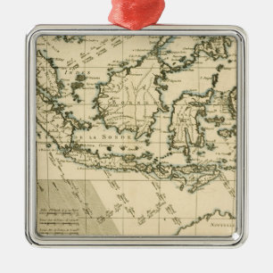 Indonesien och Filippinerna Julgransprydnad Metall