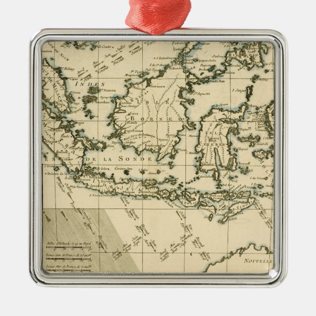Indonesien och Filippinerna Julgransprydnad Metall (Framsidan)