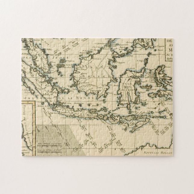 Indonesien och Filippinerna Pussel (Horisontell)