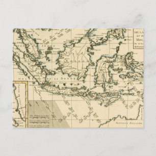 Indonesien och Filippinerna Vykort