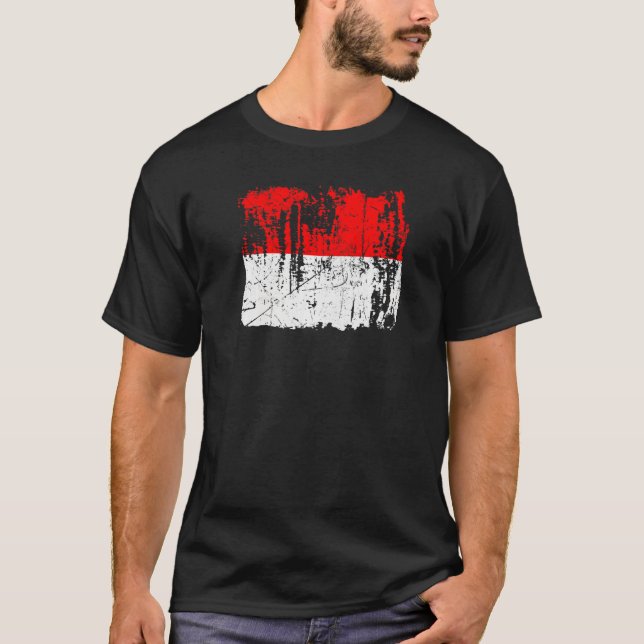 Indonesien Pride T Shirt (Framsida)