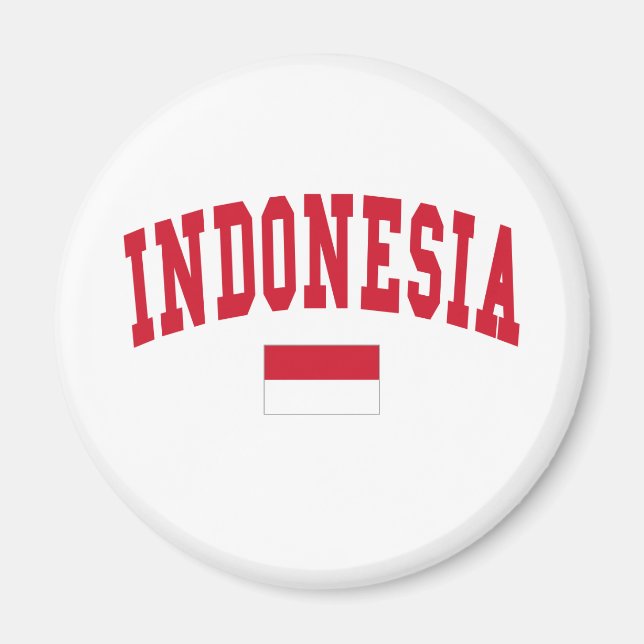 Indonesien Stil Magnet (Framsidan)