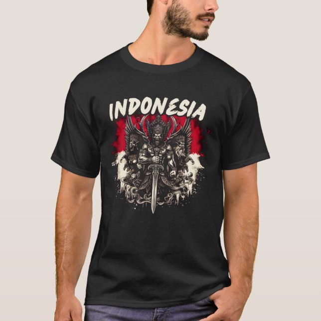 Indonesien   t shirt (Framsida)