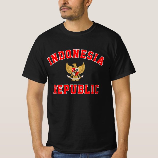 Indonesien T Shirt (Framsida)