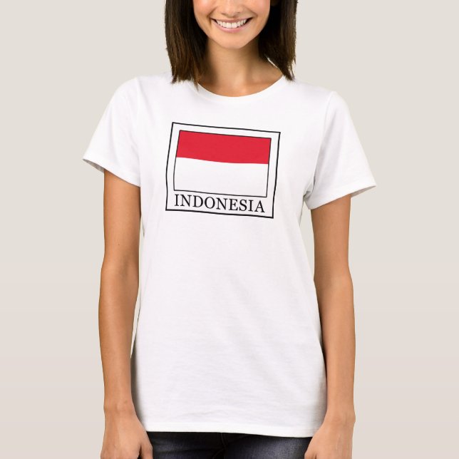 Indonesien T-shirt (Framsida)