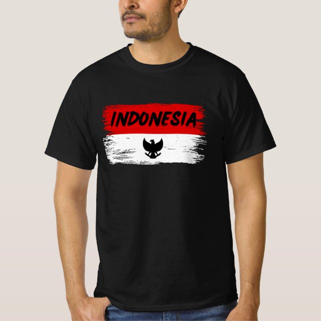 Indonesien T Shirt (Framsida)