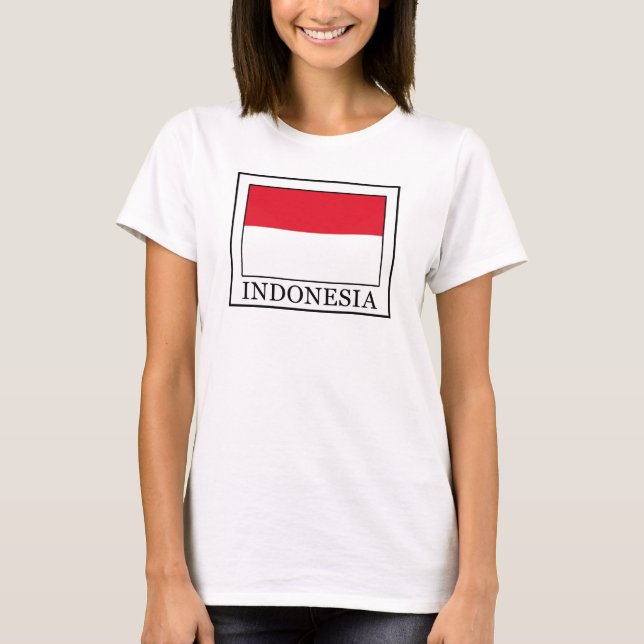 Indonesien T Shirt (Framsida)