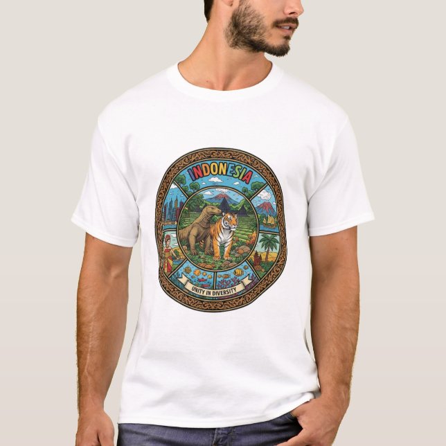 INDONESIEN T SHIRT (Framsida)