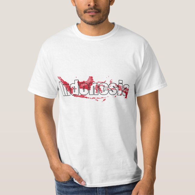 Indonesien T-Shirt (Framsida)
