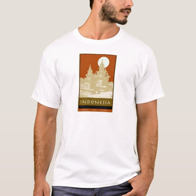 Indonesien Tee Shirt (Framsida)