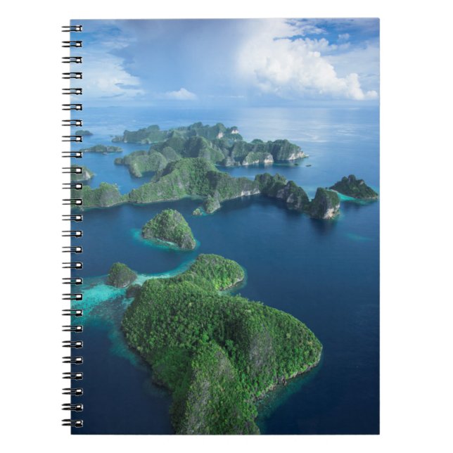 Indonesien, Väster Papua. Aeran Raja Ampat Anteckningsbok (Framsidan)