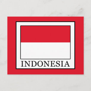 Indonesien Vykort