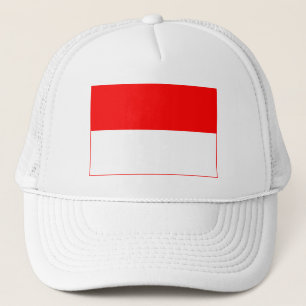 Indonesiens flagga keps