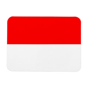 Indonesiens flagga magnet