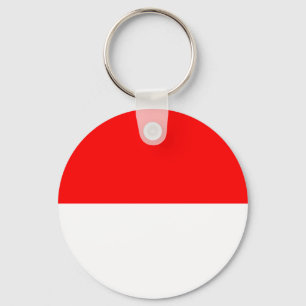 Indonesiens flagga nyckelring