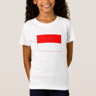 Indonesiens flagga t shirt