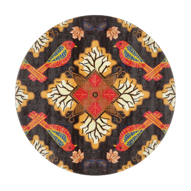 Indonesisk batik: flora fauna motif. (Framsidan)