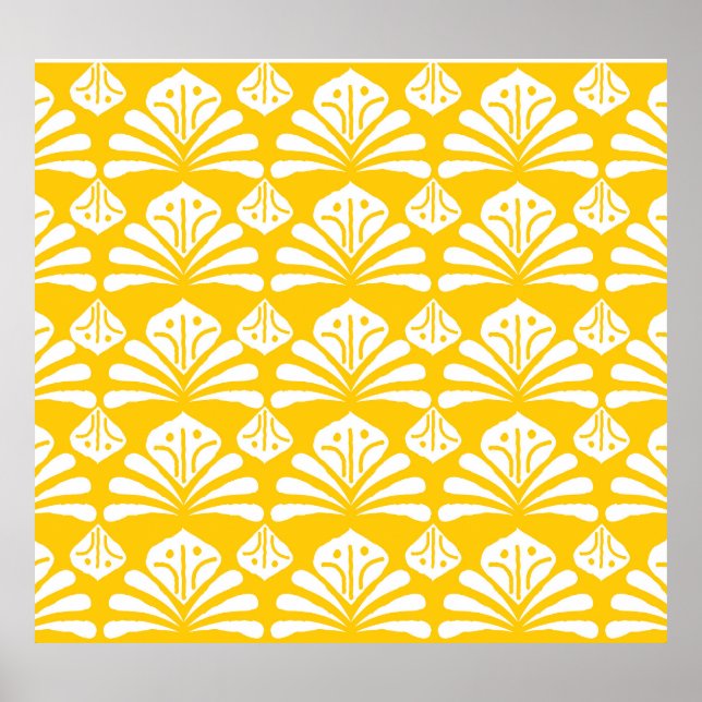 Indonesisk batik: kawung, gurda motifs. poster (Framsidan)