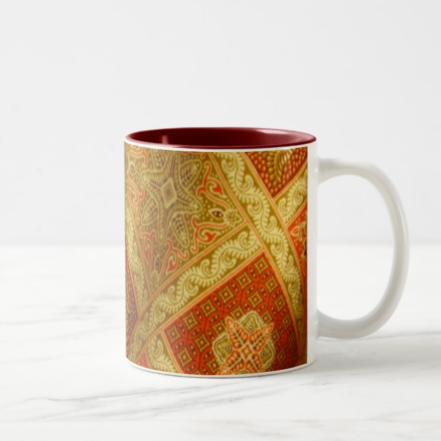 Indonesisk Batik Två-Tonad Mugg (Höger)