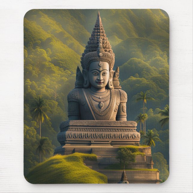 Indonesisk bergsbuddha musmatta (Framsidan)