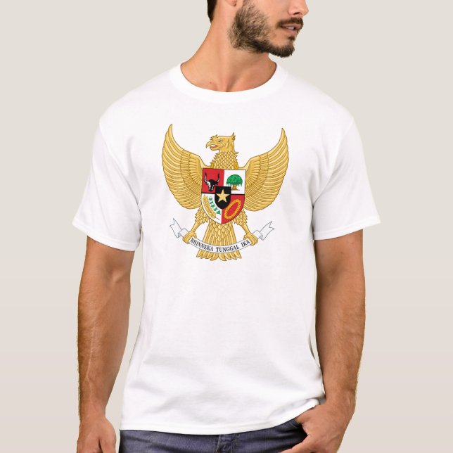 indonesisk emblem t shirt (Framsida)