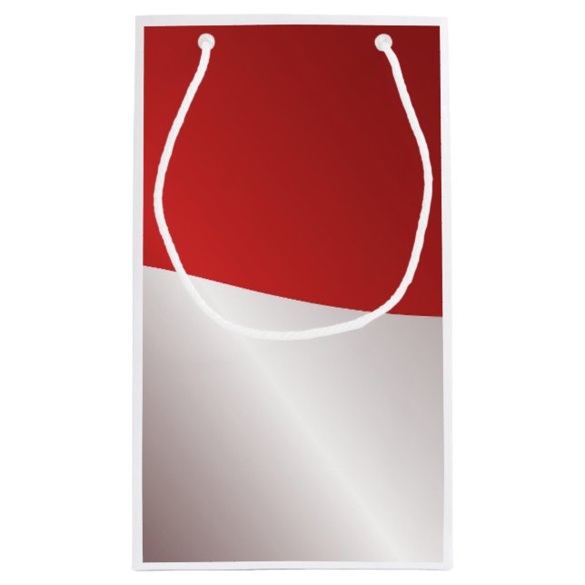 Indonesisk Flagga Gift Bag (Baksidan)