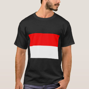 Indonesisk Flagga (Indonesien) T Shirt