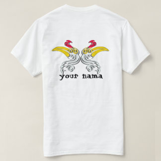 Indonesisk Kalimantan batik motif design T-Shirt