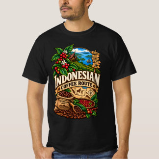 Indonesiska Kaffevägen del 2 T Shirt