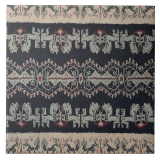 Indonesiska stam- Ikat textilWeavings Indonesien Kakelplatta