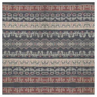Indonesiska stam- Ikat textilWeavings Indonesien Tyg