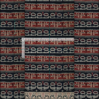 Indonesiska stam- Ikat textilWeavings Indonesien Tyg