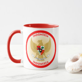 Indonesiskt kulturarvssymbol mugg