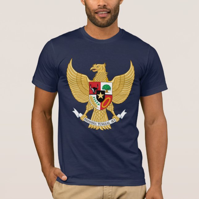 Indonesiskt nationellt emblem T-Shirt (Framsida)