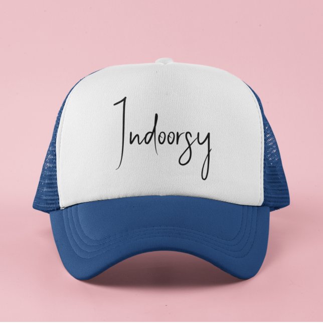 Indoorsy Script Funny Keps (Skapare uppladdad)